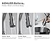 KOHLER K-29108-CP Bellera Touchless Kitchen Faucets with Pull Down Sprayer, Touchless Kitchen Sink Faucets, Polished Chrome