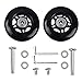 Produktbild MEJOSER Ersatz Rollen für Koffer Gummi Rollen Räder Ersatz Wheels Rad für Trolley Samsonite Hartschalenkoffer Rollen mit kugellager Ersatzteile, Reparatur Set