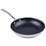 Wok aus Edelstahl, antihaftbeschichtet, Vollbild-Wabendesign, kein Lampenschwarz, Keine Beschichtung, Bratpfanne aus Edelstahl