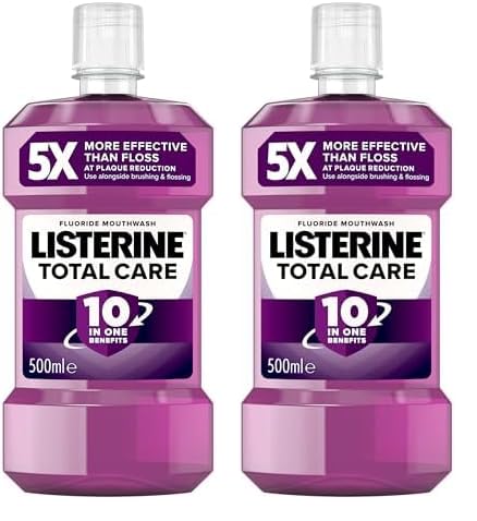 Listerine Total Care Mouthwash 500 ml (Pack of 2)