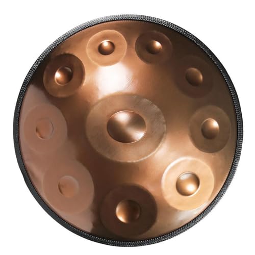 Handpan Steel 10 Notas D Minor 22 pulgadas Oro miniatura 1