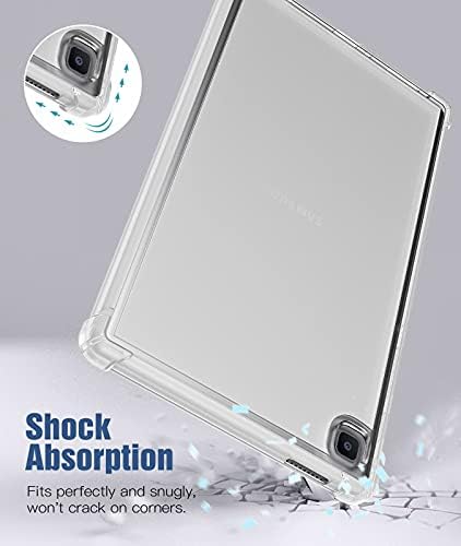 TiMOVO Clear Case Compatible with Samsung Galaxy Tab A7 Lite 8.7 2021 (SM-T220/T225/T227), Slim Lightweight Transparent Shockproof TPU Back Protective Cover for Galaxy Tab A7 Lite 8.7 2021 Tablet