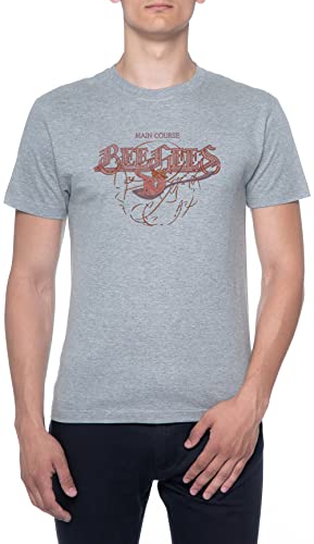Photo de BIOCLOD The Bee Gees Main Course Hommes T-Shirt Gris Col Rond Men Grey Round Neck S