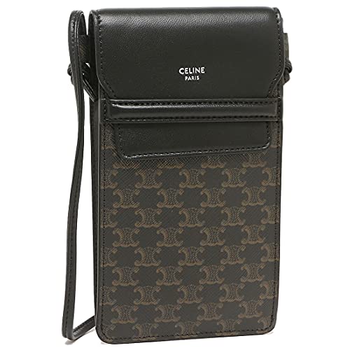 [セリーヌ] ショルダーバッグ フォンポーチ トリオンフ ブラック メンズ レディース 10G332CQD 38SI [並行輸入品]