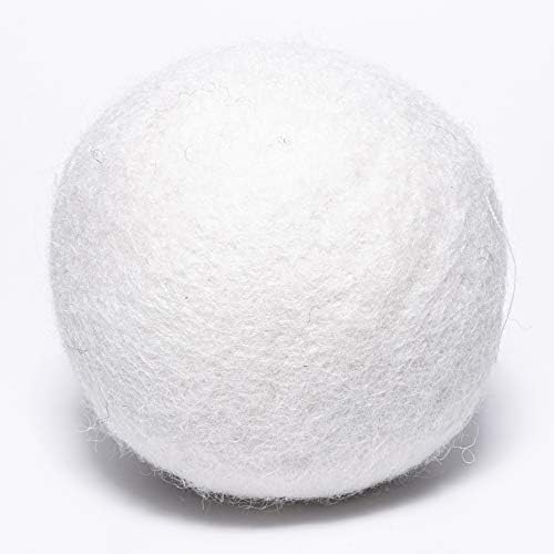 100% Organic New Zealand Wool Laundry Balls Pack 6 | Eco-Friendly Dryer Balls