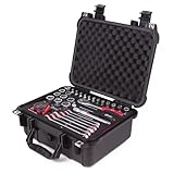 Benson Tools 59-teiliges Werkzeugset mit Zangen, Schraubendrehern, Steckschlüsseln, und mehr für Heimwerker und Profis in stabilem Aufbewahrungskoffer