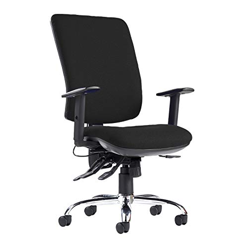 Mr Office Senza ergo 24hr ergonomic asynchro task chair, Black