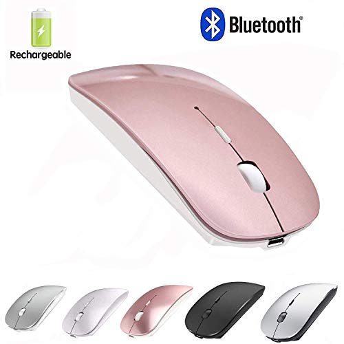 Rechargeable Bluetooth Mouse for Laptop Bluetooth Mouse for MacBook pro Air OS Windows