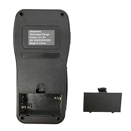 Medidor de Grosor Ultrasónico Digital Rango 0.75mm a 300.0mm para Acero, Aluminio, Cobre, Plástico, Cerámica y Vidrio miniatura 3