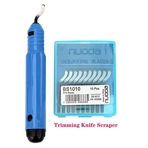 BIGTREETECH Direct Deburring Tool Trimming Knife Scraper Professional Burr Edge Cutter for Copper Tube NB1100 Deburring Handle BS1010 Burr Scraper Reamer Tool Parts Trimming Knife