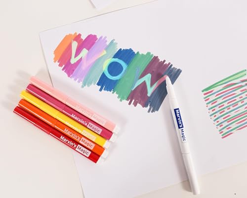 Marvin's Magic - 25 Amazing Magic Marker Pens - Colour Changing 3D Pens For Kids - Create 3D Art Pens - Markers for Kids with No Mess and No Fuss - Perfect Arts and Craft Kit - Image 3