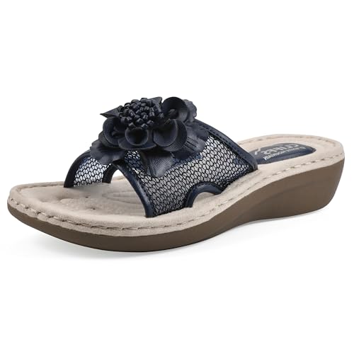 CLIFFS BY WHITE MOUNTAIN Women's Chill Floral Sandal
