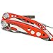 LEATHERMAN, Skeletool RX Multitool with Serrated Knife and Glass Breaker, Red with Nylon Sheath
