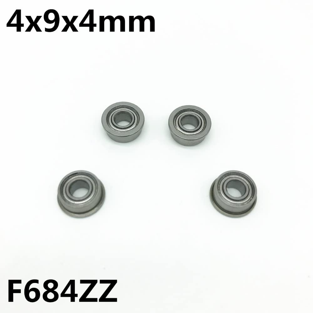 Zamiennik łożysk 50 sztuk 684 4 x 9 x 4 mm łożysko kulkowe zwykłe