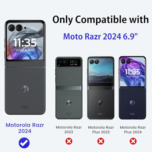 Coque double couche Moto Razr 2024 DUEDUE évite les rayures