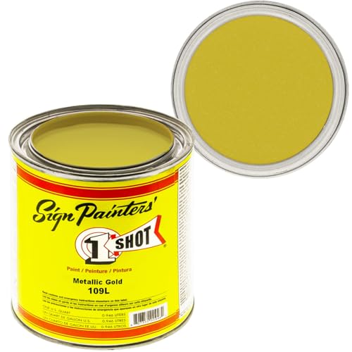 One Shot Metallic Gold Quart
