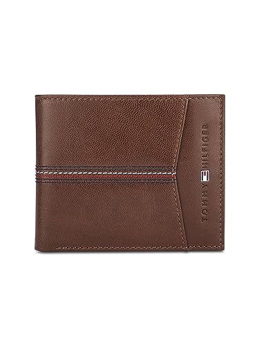 Tommy Hilfiger Leather Tan Men's Wallet (Th/Enochgcw23)