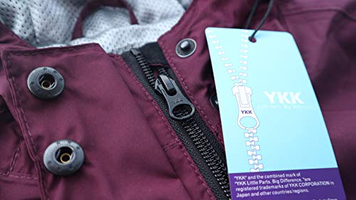 Acme Projects Rain Suit (Jacket + Pants), 100% Waterproof, Breathable, Taped Seam, 10000mm/3000gm, YKK Zipper (Men's, Large, Black) - Thumbnail 3