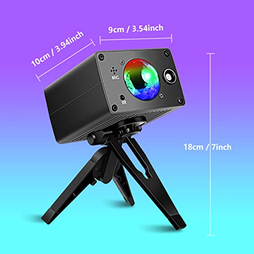 Star Projector, Galaxy Projector for Bedroom, 16 Colors Light Effect with Remote Control, Night Light Projector for Kids Room, Birthday Christmas Gift for Boys Girls Adults (Black)