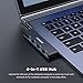 USB Hub 3.0 MOGOOD USB Hub for Laptop USB Splitter USB Port Splitter USB Port Expander USB Multiport Adapter Laptop, Xbox, Flash Drive, HDD, Console, Printer, Camera,Keyborad, Mouse