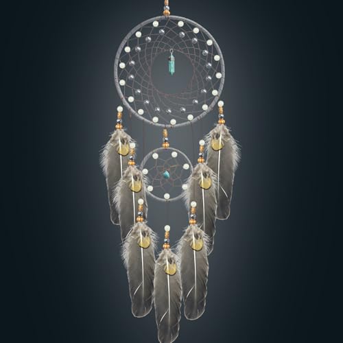 Dream Catchers for Adults Kids Handmade Dreamcatcher Hanging for Boy Girl Bedroom Wall Dector Glow in Dark Gift