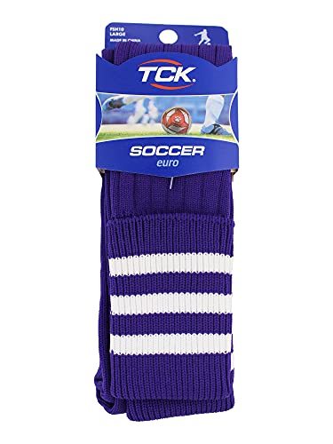 Image of Soccer Socks With Fold Down Top - European Style for Adults - Men and Women