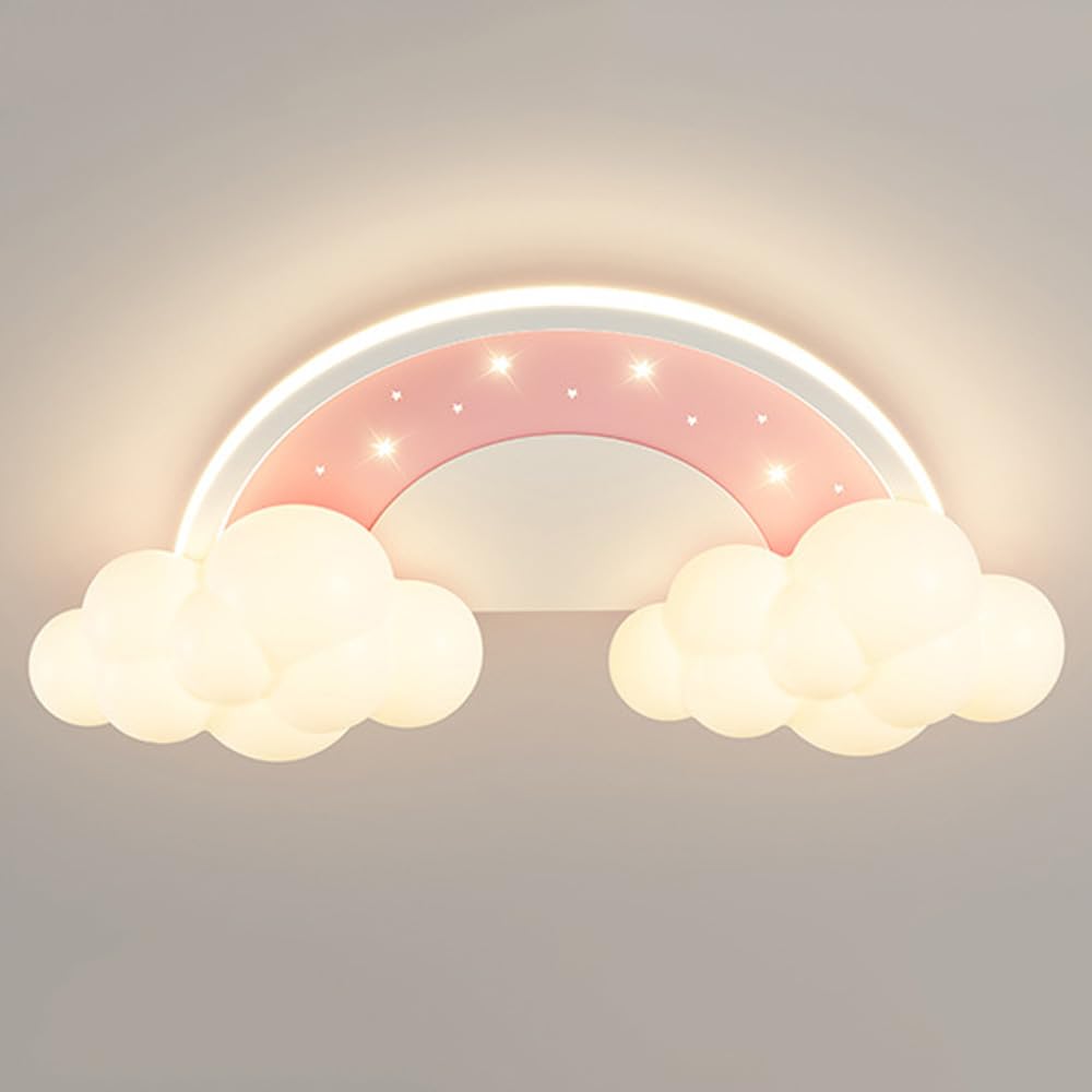 Plafonnier Nuage LED pour en finir avec la lumière agressive du salon