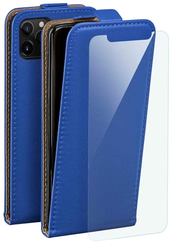 Étui protection iPhone 12 Mini moex cuir synthétique bleu chic