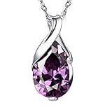 le r ve the dream purple pendant necklace