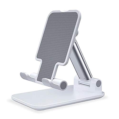 Suporte de Mesa para Celular Ajustável Articulado Tablet Smartphone (Branco) Suporte de Mesa para Celular Ajustável Articulado Tablet Smartphone (Branco)