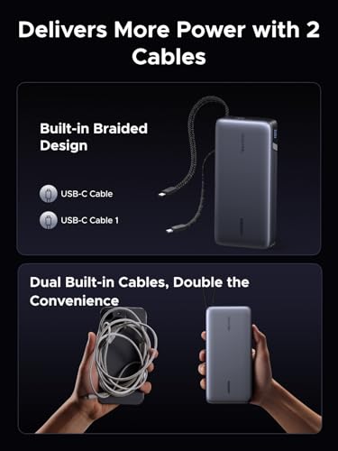 UGREEN Nexode 25000mAh 165W Built-in USB-C Power Bank for iPhone 18 Pro - image 5