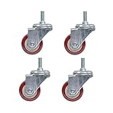 Scheibendurchmesser: 63 mm, Laufflächenbreite: 32 mm, Höhe: 95 mm (ohne Stange)