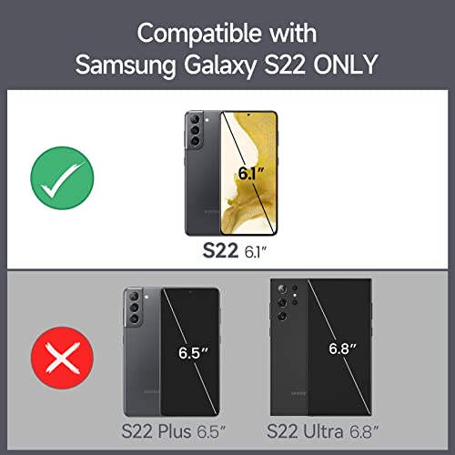 Lvfan Battery Case For Samsung Galaxy S22 6.1Inch, Fast Charging & Wireless Charging Slim 4700Mah Backup Battery Pack, Portable Extended Battery Charger Case For Samsung S22 #TOP1