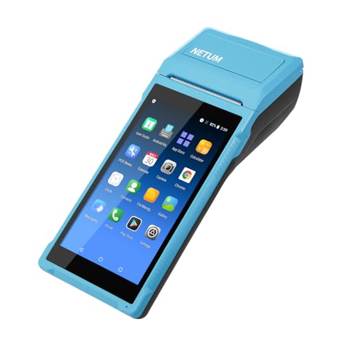 جهاز نقاط البيع المحمول PDA بنظام أندرويد 11.0 مع طابعة إيصا...
