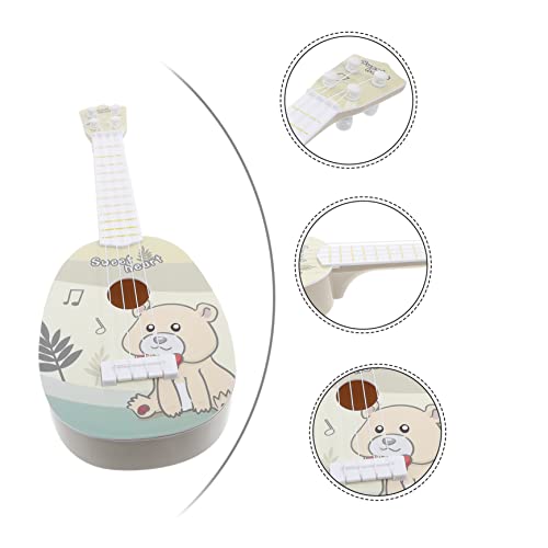 Supvox Children's Ukulele Musical Toys For Toddlers Squiz Toys Toy For Boys Musical Instrument Toys Learning Educational Gift Toys Ukalalee For Kids Guitar Model Children Guitar Larry #TOP4