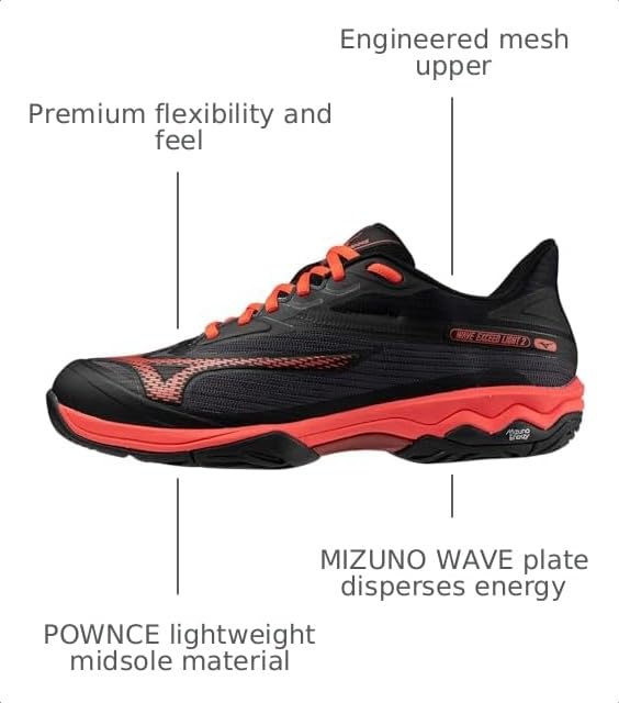 Image of Mizuno Mens Wave Exceed Light 2 Ac