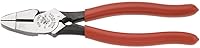 Vista 7 de Alicates de corte lateral Klein Tools HD2000-9NE para Lineman Cortan ACSR, hechos en EE. UU., tornillos, clavos, alambre duro, alicates eléctricos