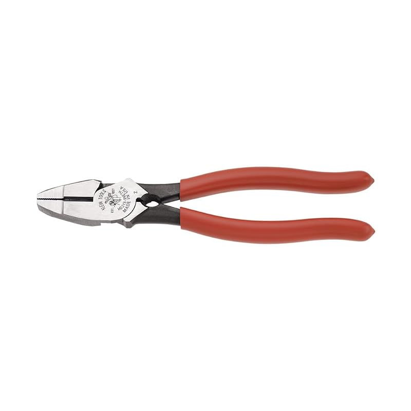 Alicate de corte diagonal de alta alavancagem KLEIN TOOLS HD213-9NETH, 22,9 cm, com limpador de rosca
