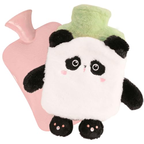 1L Wärmflasche Kinder, Groß Wärmflasche Kuscheltier, Plüsch Wärmflaschen mit Bezug, Herausnehmbarer Innenbehälter, Wärmflaschen für Warme und...