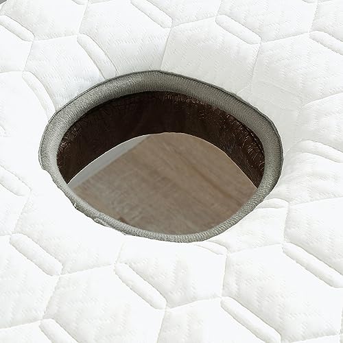 Cubrecolchón de espuma viscoelástica perforada de 60x180 cm para almohadilla de cama de spa 5