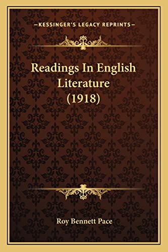 Readings In English Literature (1918)