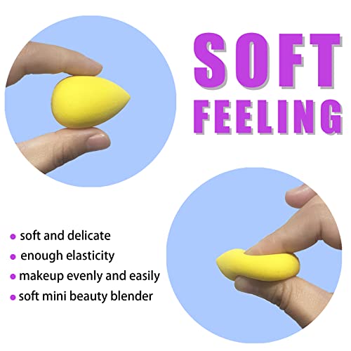 Gfouns Small Mini Beauty Blender Bulk Makeup Sponge: 30 Pcs Mulit-Colored Foundation Beauty Sponge Makeup Sponges For Foundation,Blending,Make Up Sponges For Face(30 Pcs) #TOP4