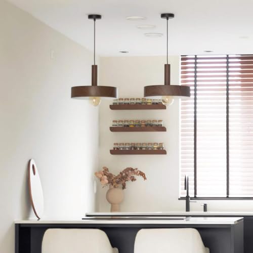 Étagère murale Cielo pour optimiser les petits espaces avec du noyer - 5