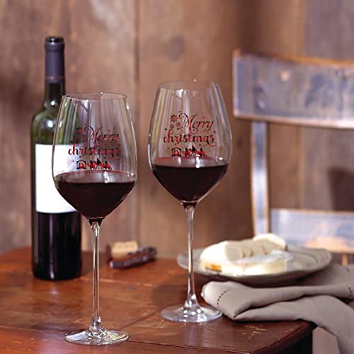 Verres à vin de dégustation chic pour anniversaire de mariage - 7