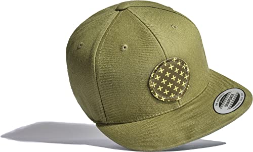 (A) Cap Herren Flexfit Snapback : Crossover (Patch) - Basecap Herren & Damen Baseball Cap Männer (One Size)