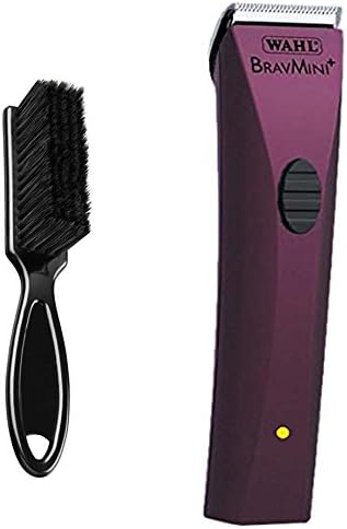 WAHL BravMini+ Professional Cordless Pet Trimmer, Lavender Professional Animal, with Bonus Blade Brush (Lavender w/Brush)