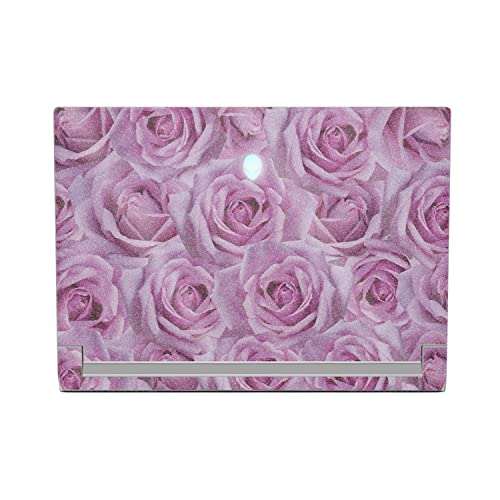 MightySkins Glossy Glitter Skin Compatible with Alienware X17 R2 (2022) Full Wrap Kit - Box of Roses | Protective, Durable High-Gloss Glitter Finish | Easy to Apply & Change Styles | Made in The USA