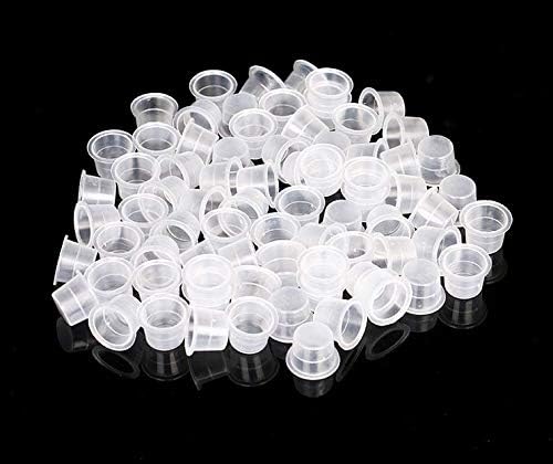 3 Sizes Tattoo Ink Caps Cups,#9 Small,#13 Medium,#15 Large,Pack of 300