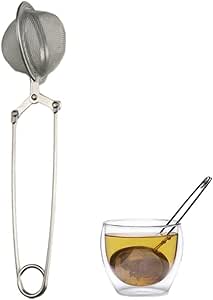 Amazon.com: Long Handle Loose Leaf Snap Tea Infuser Spoon, Stainless ...
