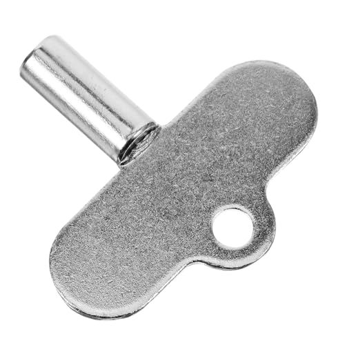 Homoyoyo Chiave Per Sfiato Radiatore in Lega Di Zinco Resistente Strumento Idraulico Compatto Per Valvole Aria Termosifoni Multifunzione e Leggera Per Uso Quotidiano